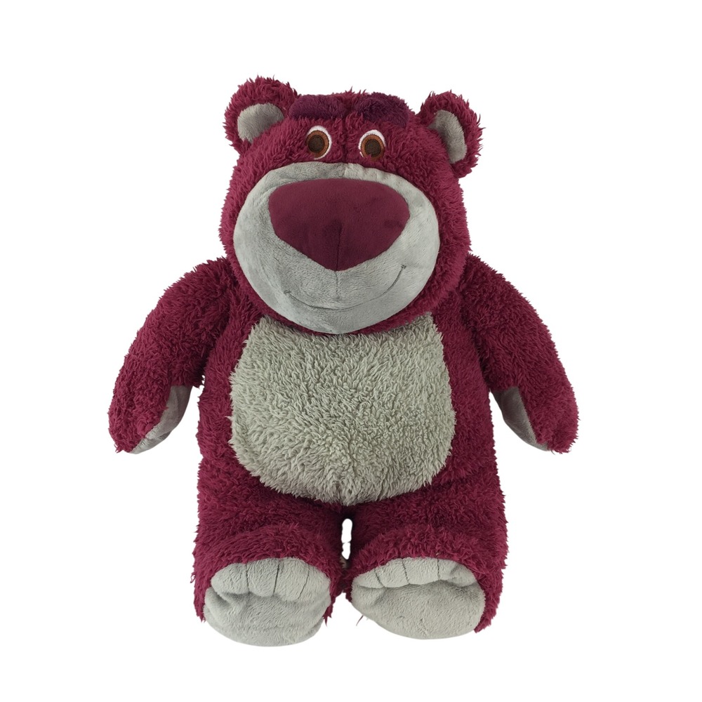 Disney Store Lotso Huggin Bear Plush 16" Toy Story 3 Pixar Scented
